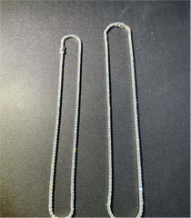 VVS Moissanite 925 Sterling Silver Tennis Chain 3MM 24 Inch