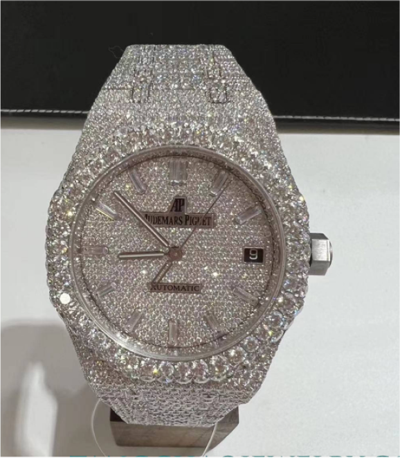 VVS Moissanite Audemars Piguet 15500 White