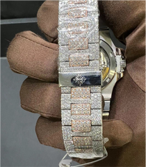 VVS Moissanite Patek Philippe 5711 Two-tone rose gold