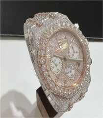 VVS Moissanite Audemars Piguet 26331 Two-Tone Rose Gold