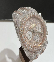 VVS Moissanite Audemars Piguet 26331 Two-Tone Rose Gold