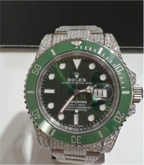 VVS Moissanite Rolex Submariner 40MM White