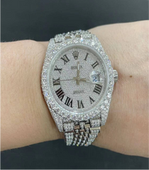 VVS Moissanite Rolex daydate m228236 presidential white