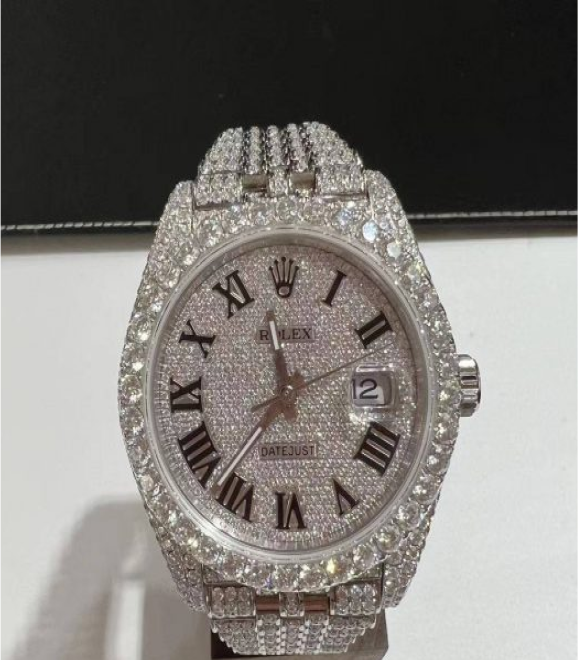 VVS Moissanite Rolex daydate m228236 presidential white