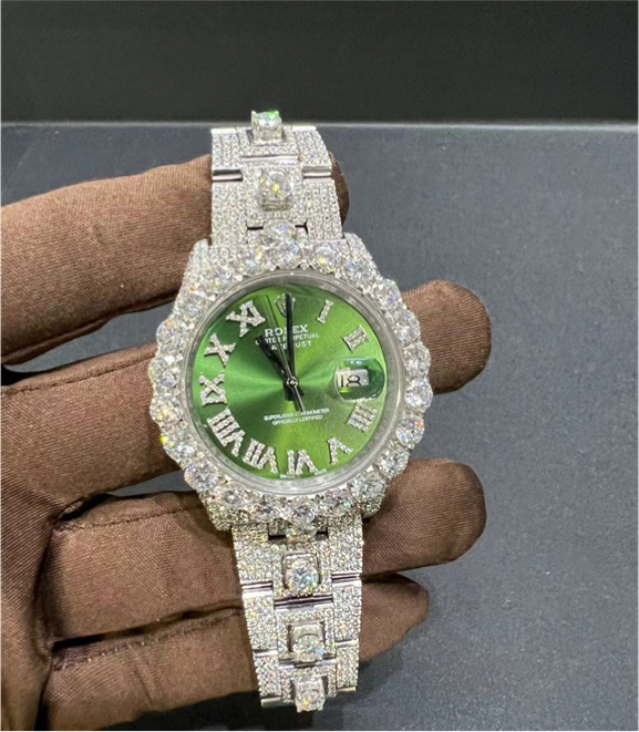 VVS Moissanite Rolex Datejust Series 36MM