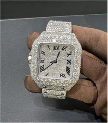 VVS Moissanite Cartier Santos WSSA0009