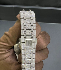 VVS Moissanite Audemars Piguet 15400 Arabian White 41MM