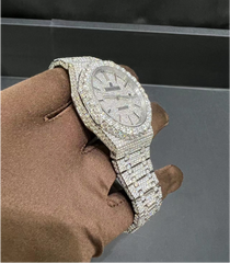 VVS Moissanite Audemars Piguet 15400 41MM White