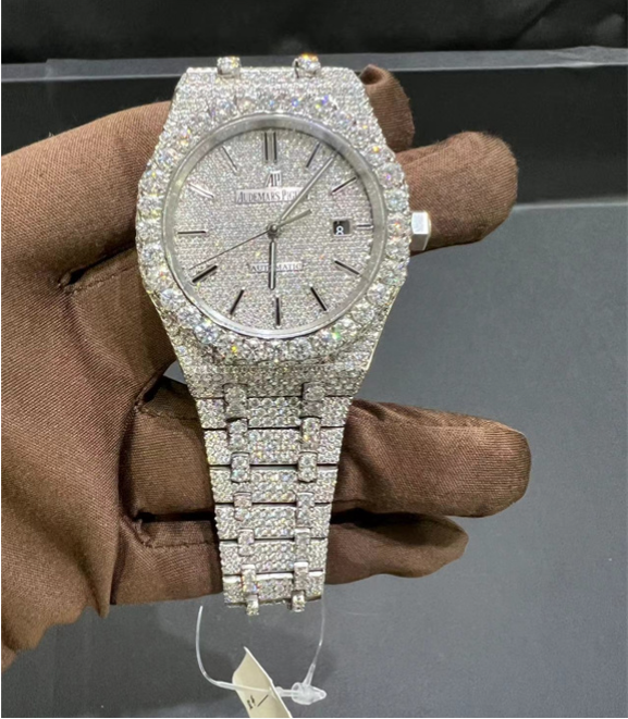 VVS Moissanite Audemars Piguet 15400 41MM White