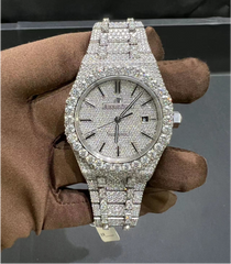 VVS Moissanite Audemars Piguet 15400 41MM White