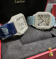 VVS Moissanite Cartier Santos